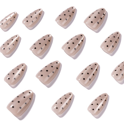 Nails-4399-Almond nails- Free 24pc Sticker Sheet included