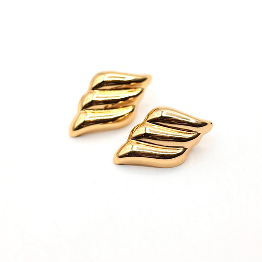 JEarrings 24K Gold Plated Earrings- 56