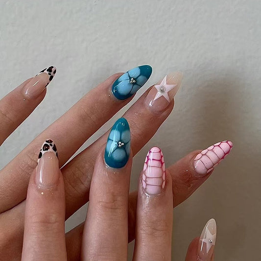 Nails-986-Free 24 -pc Sticker Sheet  included