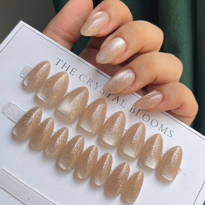 [Premium] Glitter High Quality Nails-4044-Free 24-pc Sticker Sheet  included