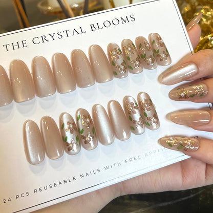 PREMIUM cat-eye Nails-1616T-Free 24pc Sticker Sheet included