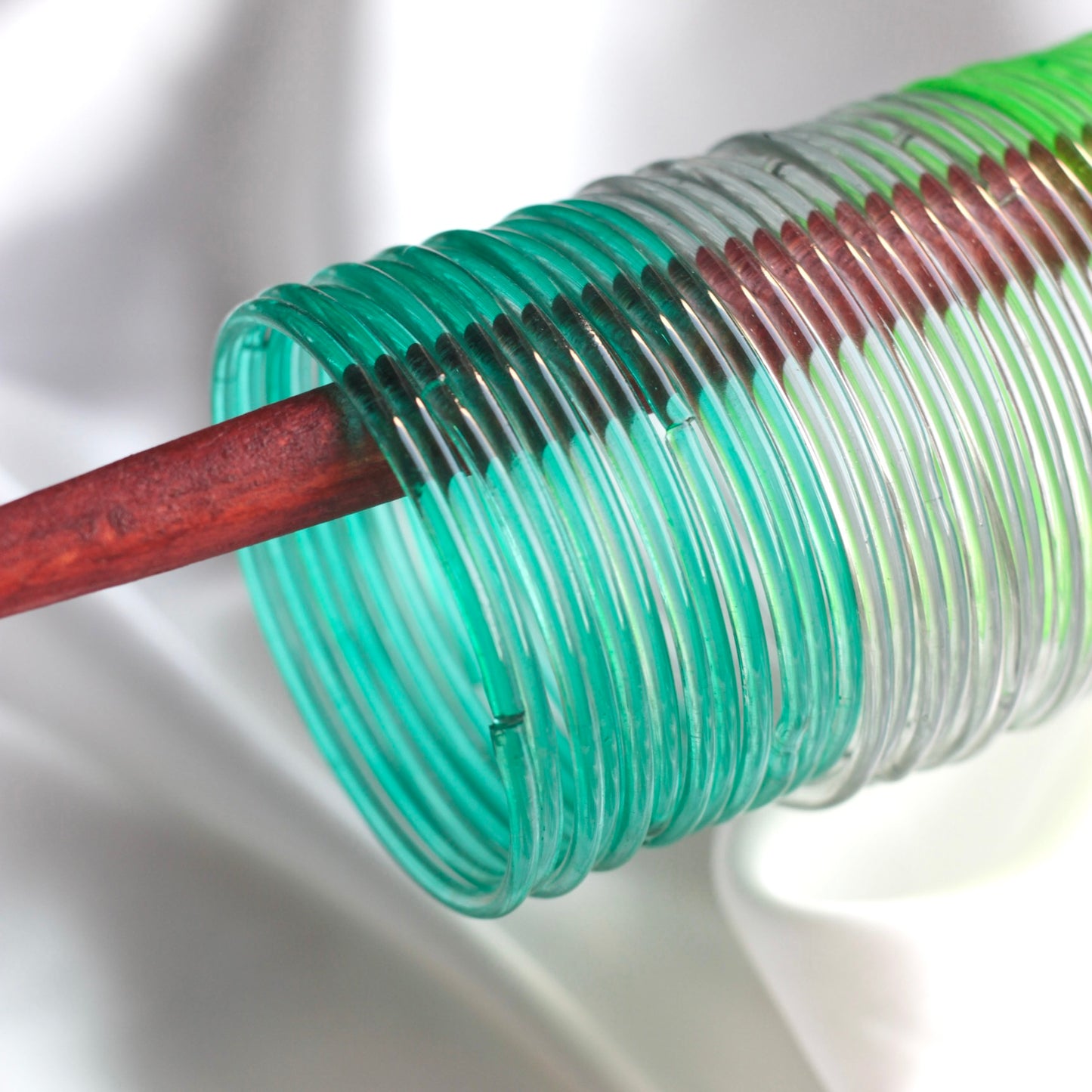 (Choose colour) Jelly Thick  Glass Bangles-2 mm thickness