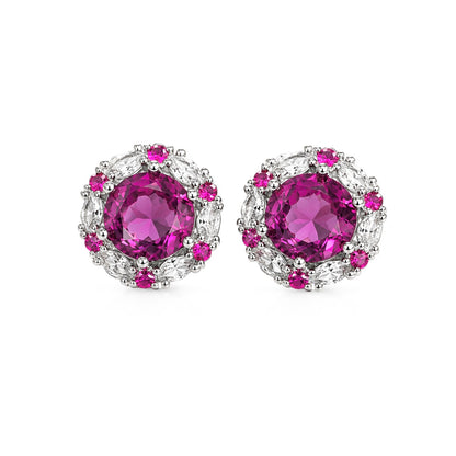 Pearl Glow Stud Earrings (N220)