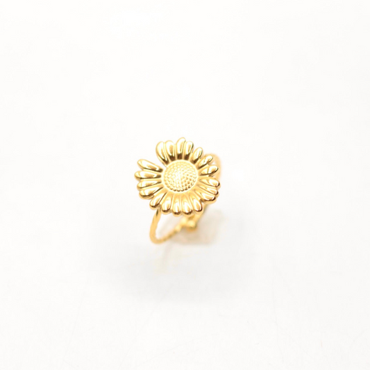 JRing-(4K Gold Plated)-AntiTarnish/HypoAllergic- (ADJUSTABLE SIZE)