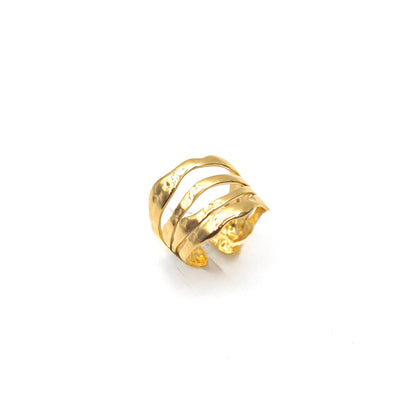 JRing-(4K Gold Plated)-AntiTarnish/HypoAllergic 411
