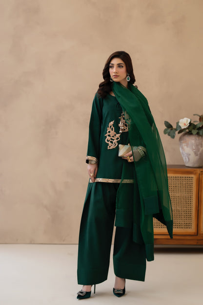 Aveen- 3-Pc Stitched Festive Pret