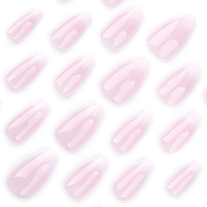 Nails-3568-Medium Length Almond nails- Free 4 pc nail kit included
