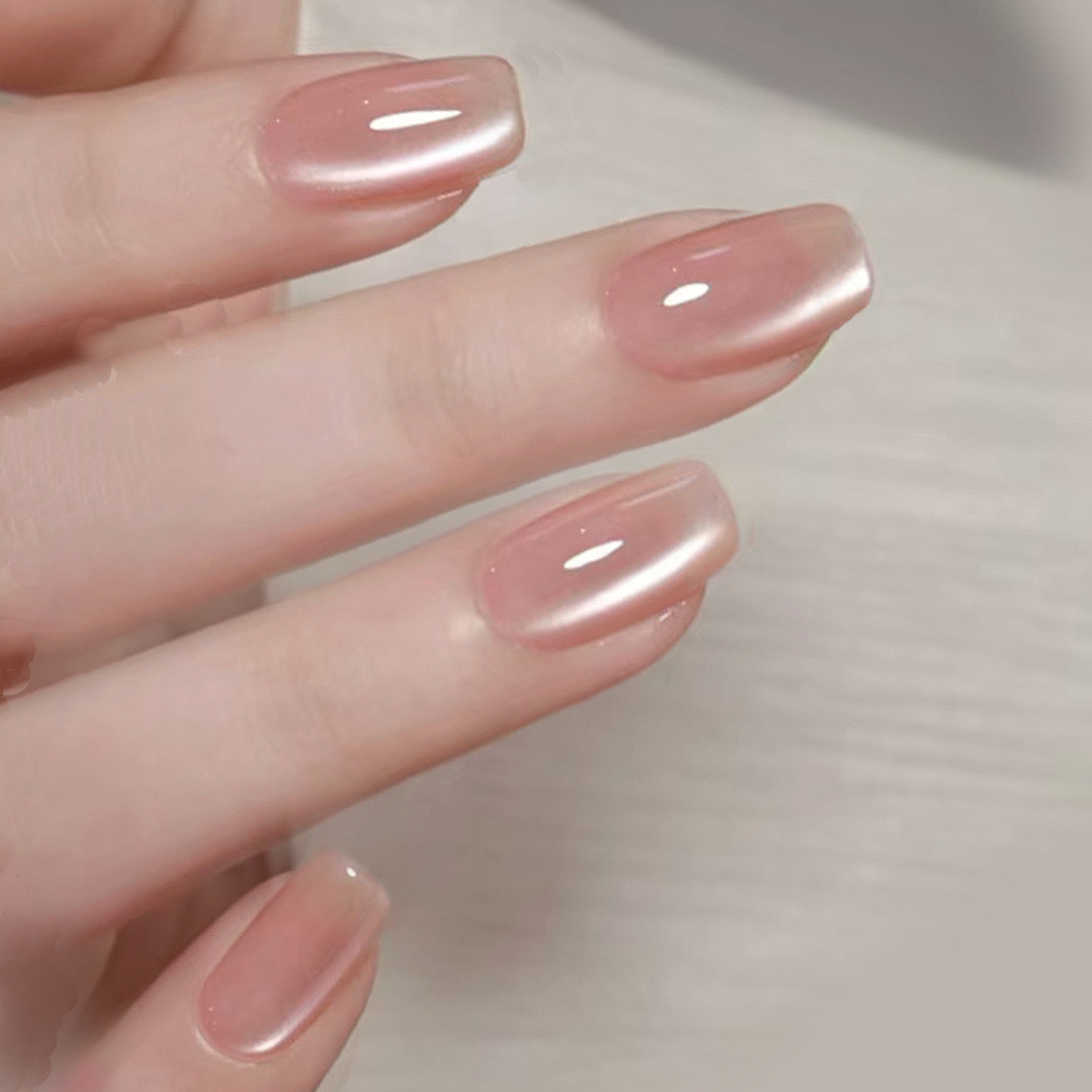 Cat eye medium length Nails-2080 - Set of 30 nails-FREE Nail-kit included with this Nails pack-CL