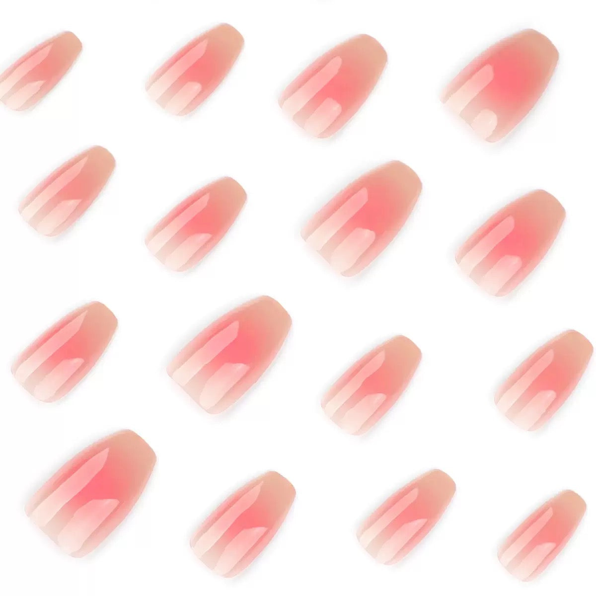Nails-4148-Almond nails- Free 24pc Sticker Sheet  included