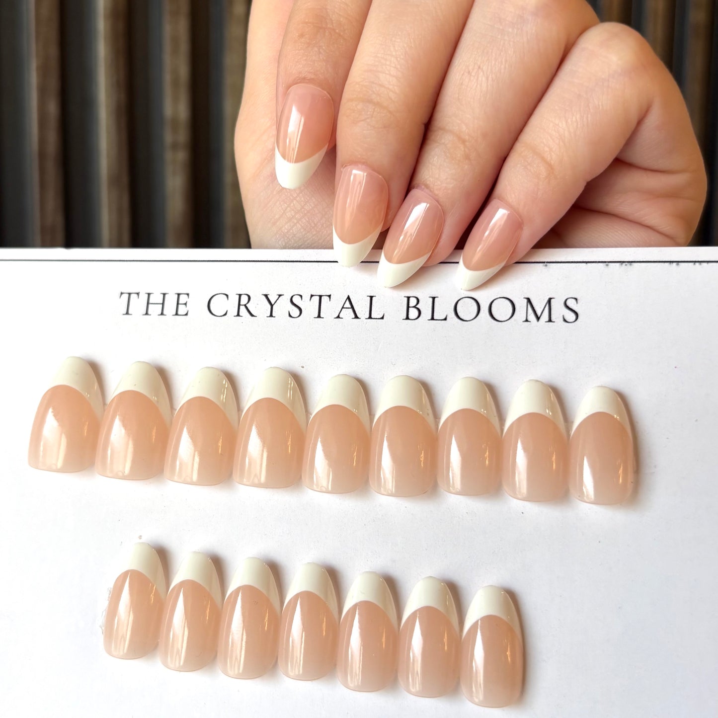 Nails-521/ 02FSS- Almond nails- Free 24pc Sticker Sheet included