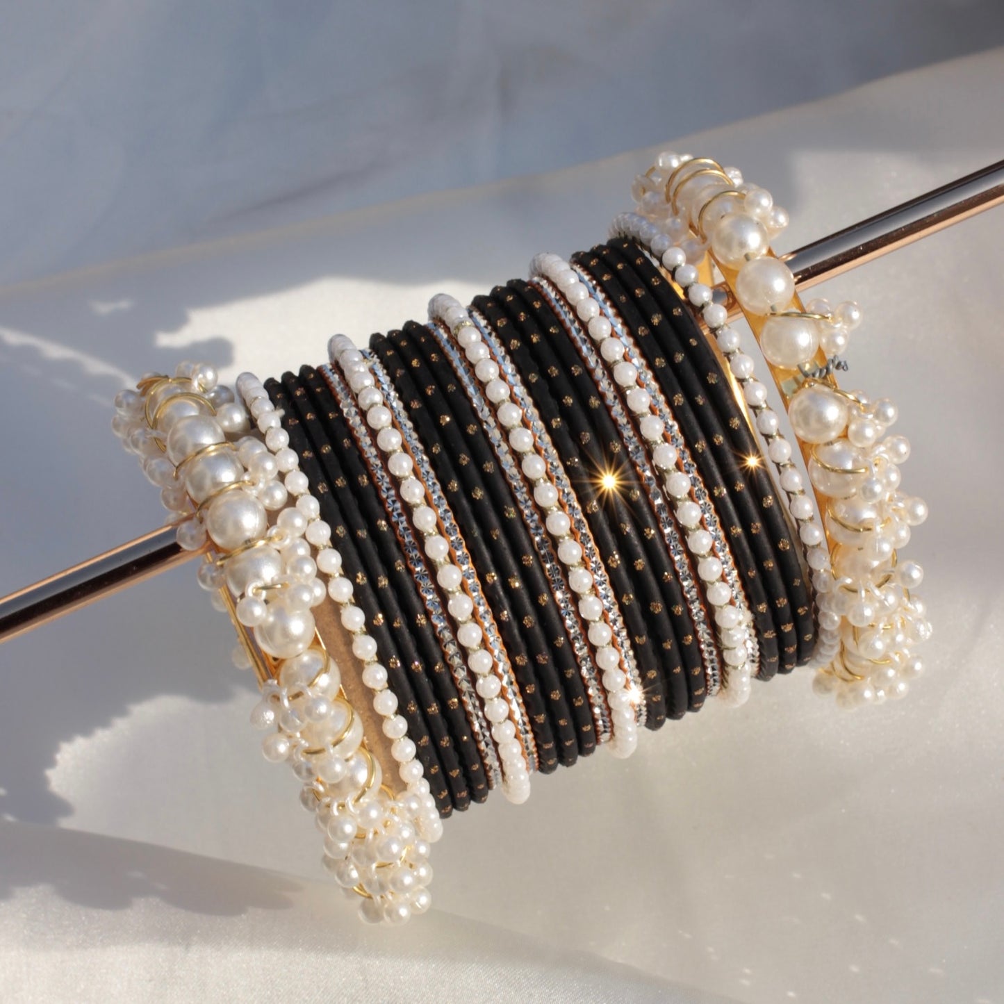 Rian Bangle Set-Black