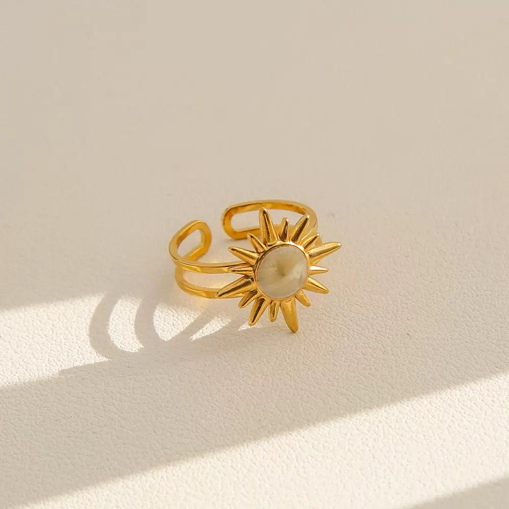NJRing-(24K Gold Plated)-AntiTarnish/HypoAllergic-425E