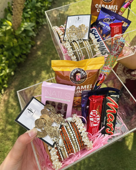 Make your eid bundle according to your budget! Add things according to choice- Add ons are available to select also. OPEN THIS PRODUCT TO START MAKING A BUNDLE.