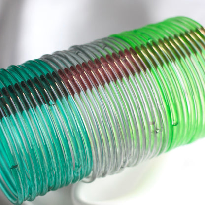 (Choose colour) Jelly Thick  Glass Bangles-2 mm thickness