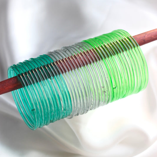 (Choose colour) Jelly Thick  Glass Bangles-2 mm thickness