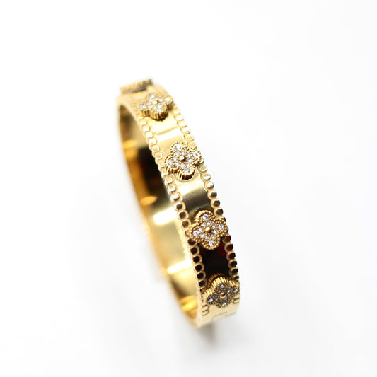 JBracelet (Stainless Steel) 18K Gold plated Anti Tarnish Everyday wear Bracelet - 95