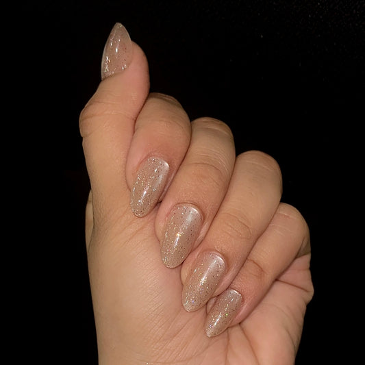 [Premium] Glitter High Quality Nails-4044-Free 24-pc Sticker Sheet  included