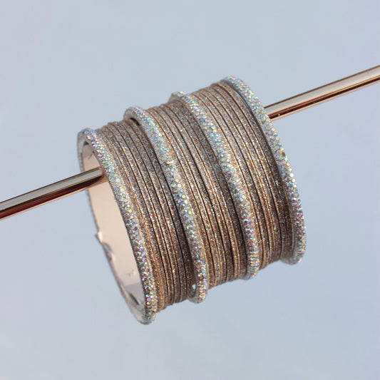 Ziva Bangle Set- Gold