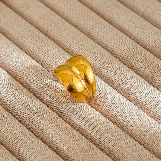 JRing-(24K Gold Plated)-AntiTarnish/HypoAllergic-430E