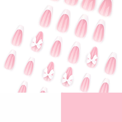 Nails-4273- Almond 3D nails