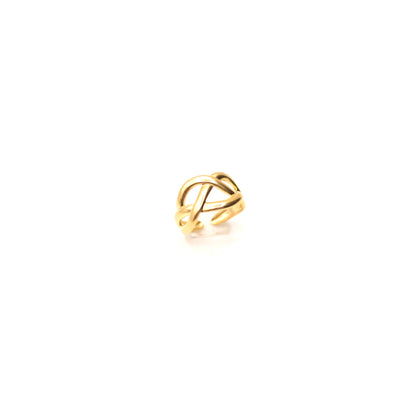 JRing-(4K Gold Plated)-AntiTarnish/HypoAllergic- code -409(ADJUSTABLE SIZE)