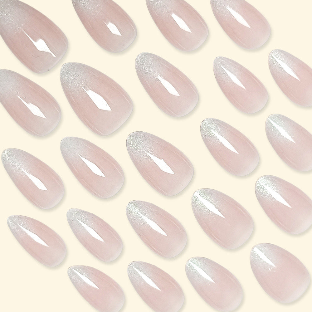 Ombre Shimmer Nails -879-Free 4 pc nail kit included