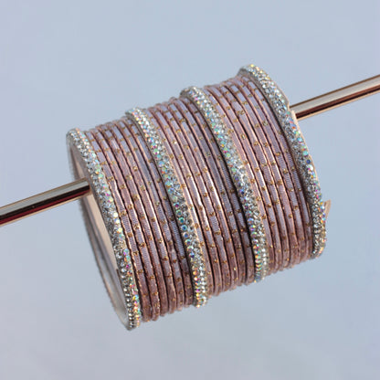 Nira Bangle Set- Pink