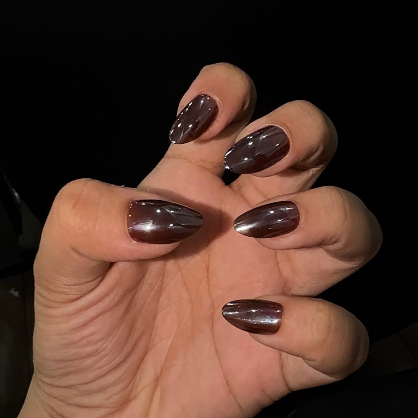 [PREMIUM] Handmade Chrome Nails-804- Free 24 pc Sticker Sheet  included