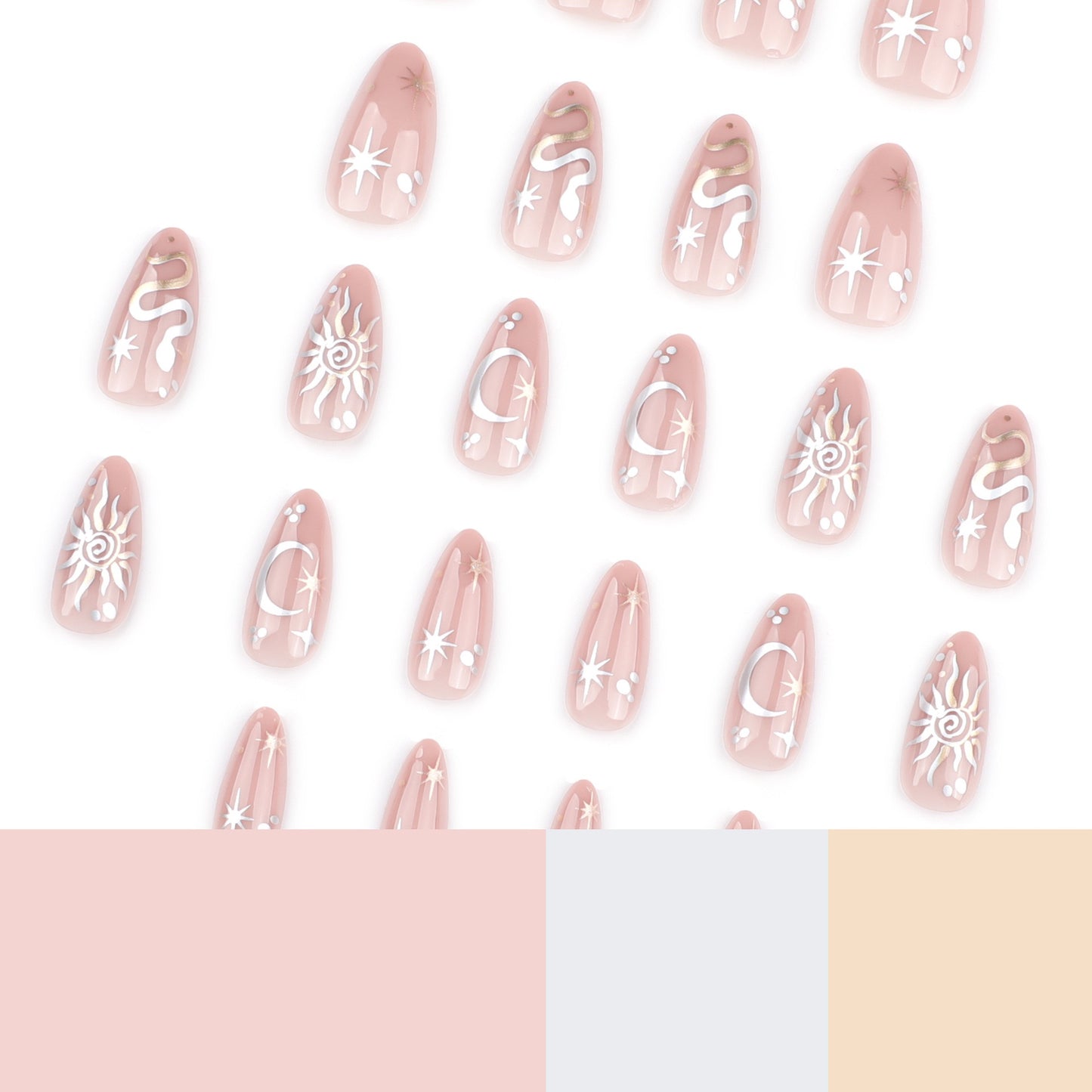Nails-3676- Free 24pc Sticker Sheet  included