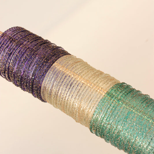 (Choose colour) Rains- Viral Handmade Glass Bangles