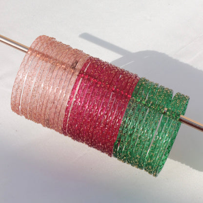 (Choose colour) Rains- Viral Handmade Glass Bangles