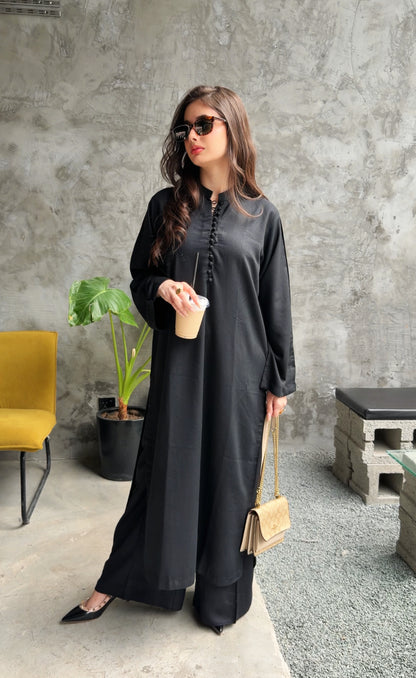 Eclipse Black - 2 pc Stitched