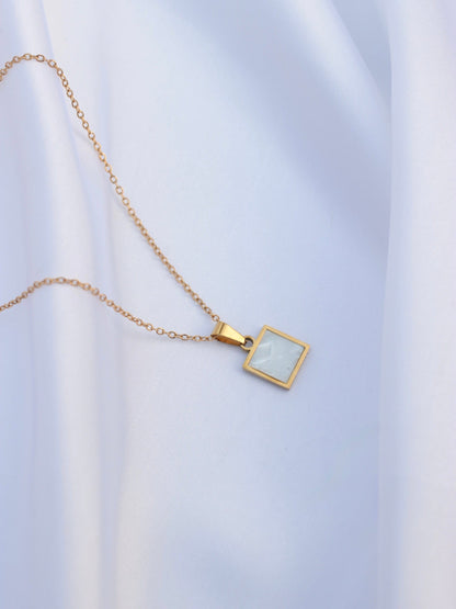 JNecklace (24K Gold Plated)-AntiTarnish/HypoAllergic -393