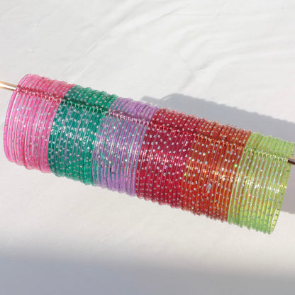 (Choose colour) Aiyna- Viral Handmade Glass Bangles