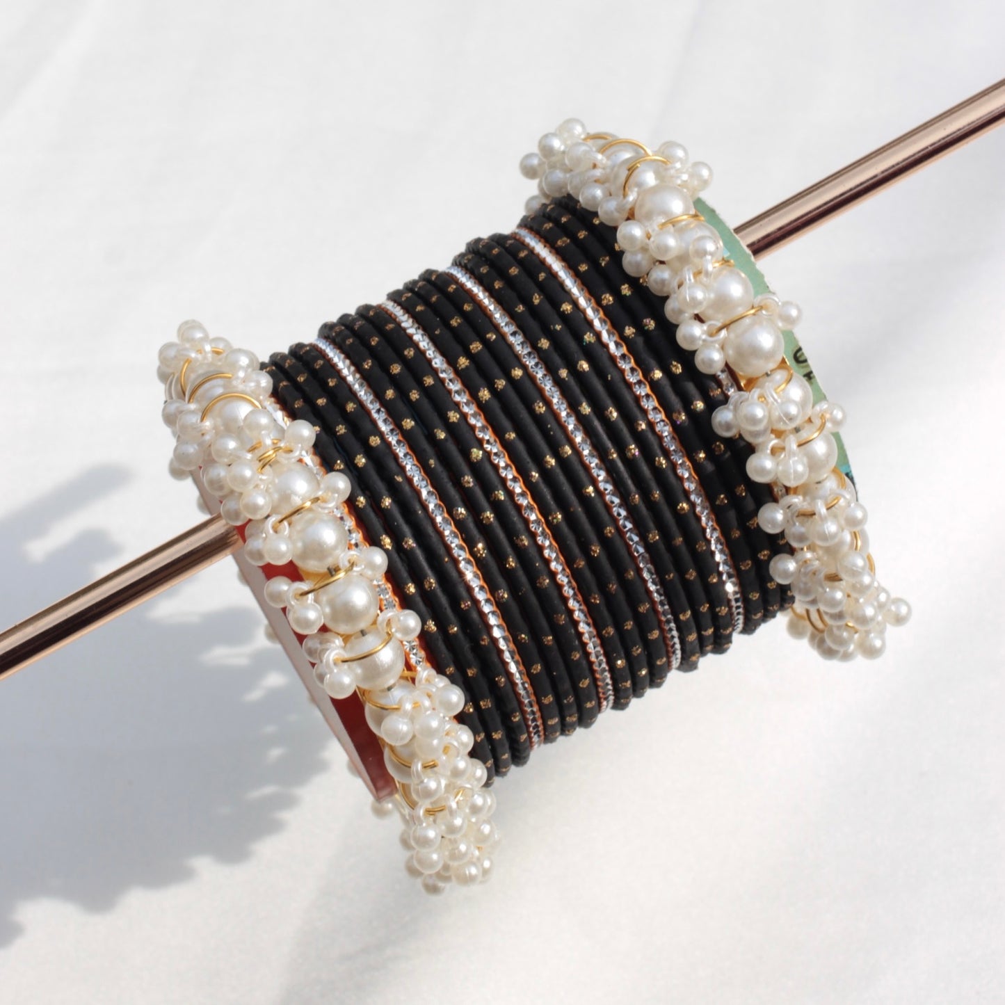 Azel Bangle Set-Black