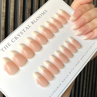 HYPER REALISTIC Nails-016-NWMZ- Free 24pc Sticker Sheet  included
