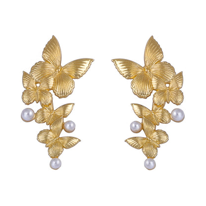NJCEarrings-Premium High quality Gold plated Earrings - 221