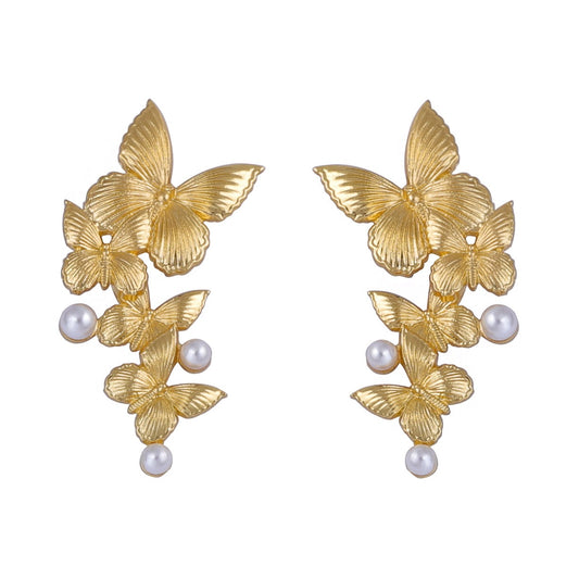 NJCEarrings-Premium High quality Gold plated Earrings - 221