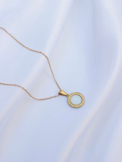 JNecklace (24K Gold Plated)-AntiTarnish/HypoAllergic -253