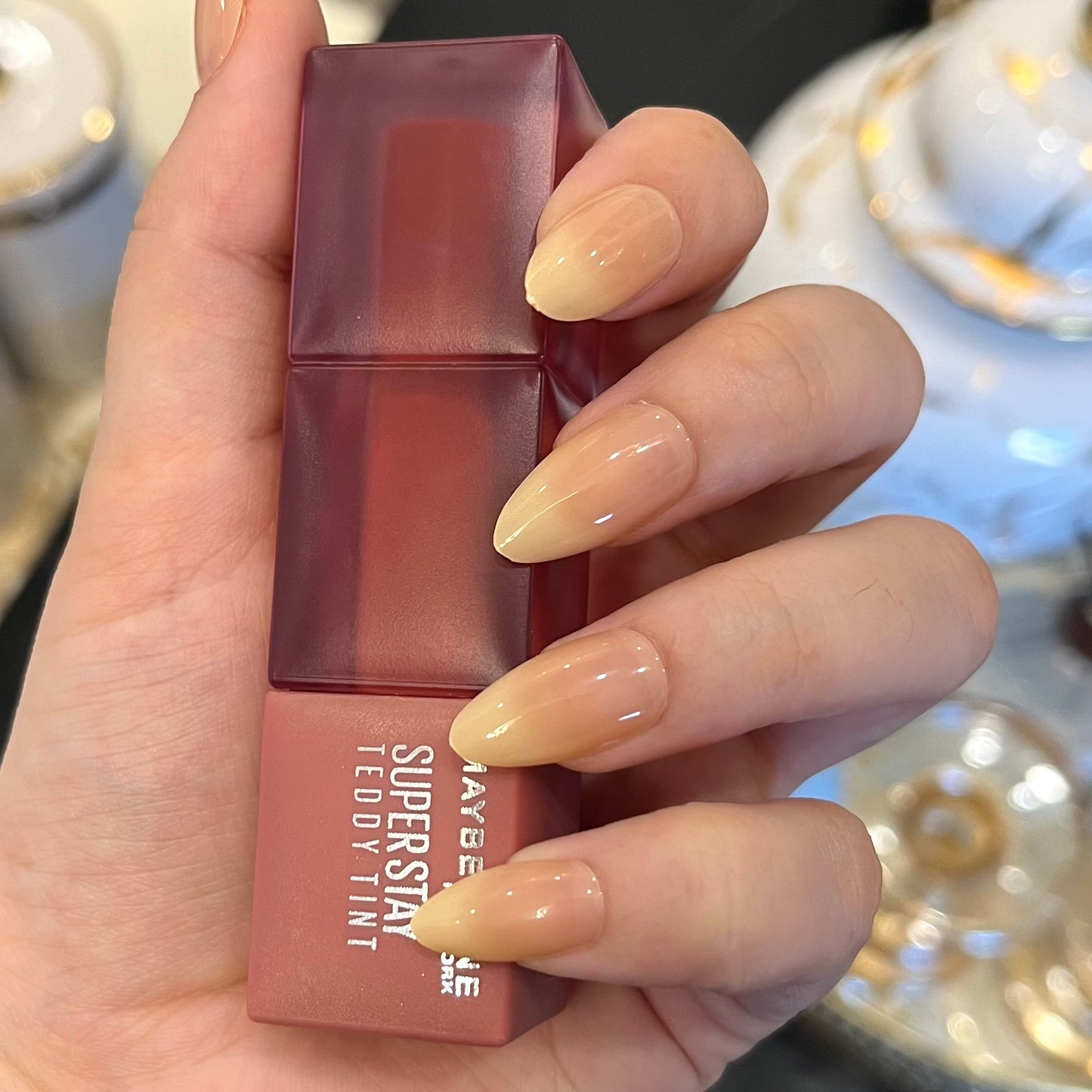 HYPER REALISITIC FRENCH Nails-111-Free 24pc Sticker Sheet included
