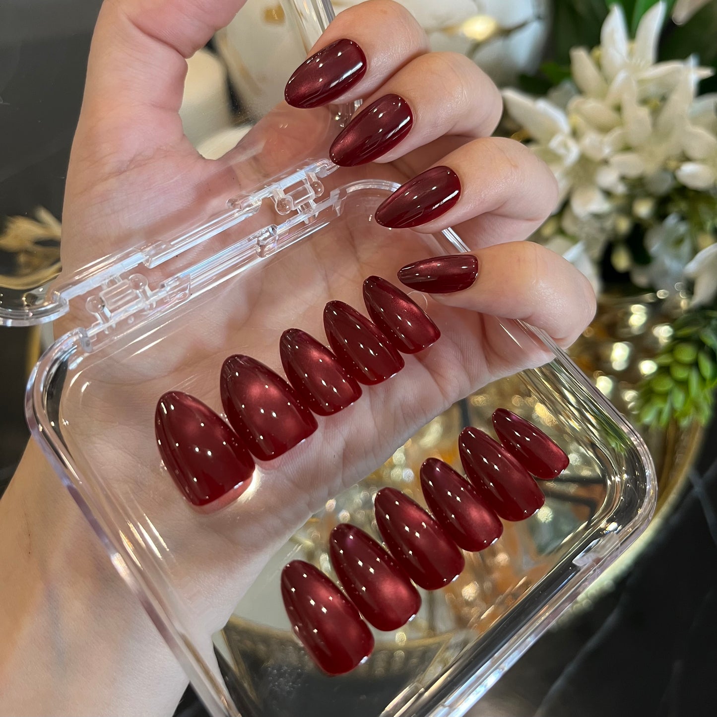 Cat eye Nails-MY 25 S- Free 24pc Sticker Sheet included