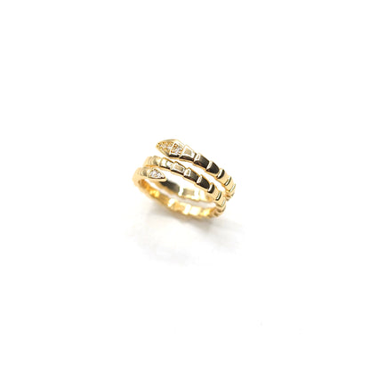 JRing-(4K Gold Plated)-AntiTarnish/HypoAllergic - 419