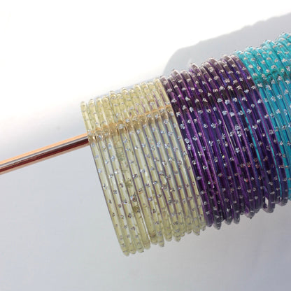 (Choose colour) Aiyna- Viral Handmade Glass Bangles-8