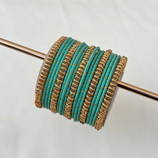 Xira Bangle Set-turcoise-1