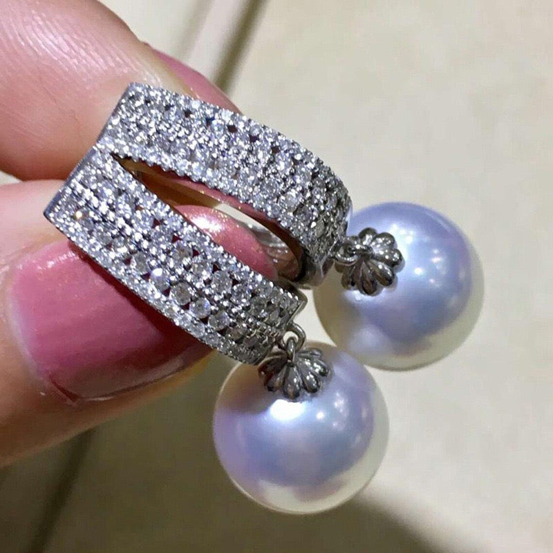 JCEarringsPremium-Zirconium High quality Gold plated Earrings - 268