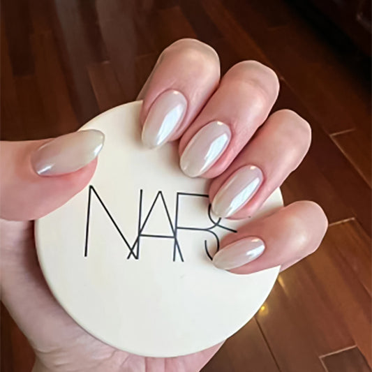 [PREMIUM] Handmade Pearl Glazed Nails - 3338-Free 4 pc nail kit included