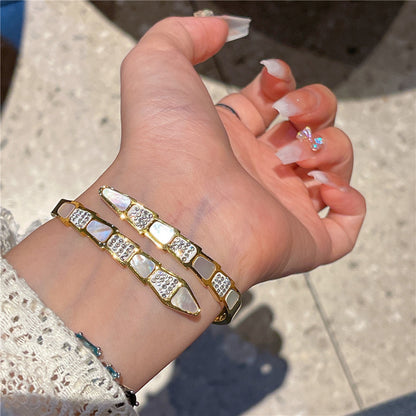 JBracelet- Non Tarnish - 24K Gold plated Anti Tarnish Everyday wear Bracelet