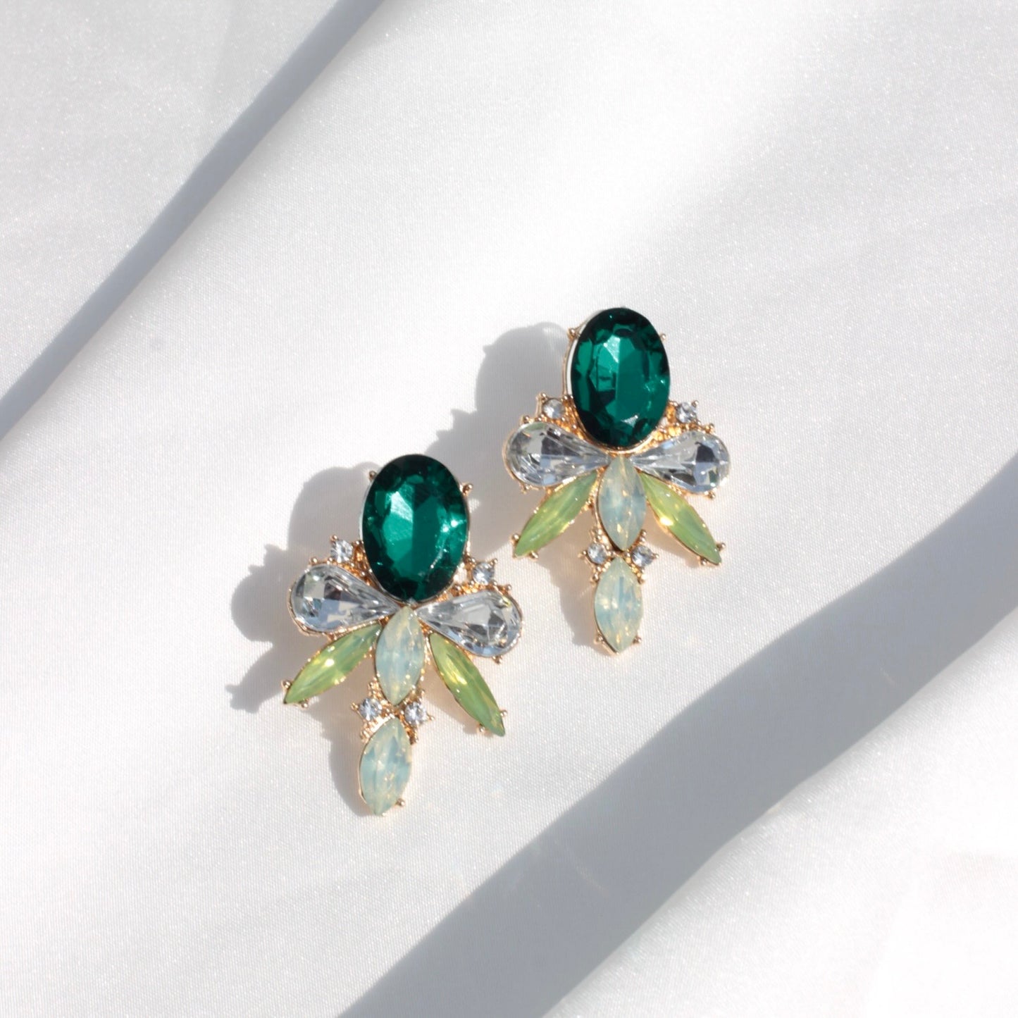 NJCEarrings-Premium High quality Gold plated Earrings - 398