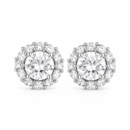 Premium CZ Stud Earrings (N217)