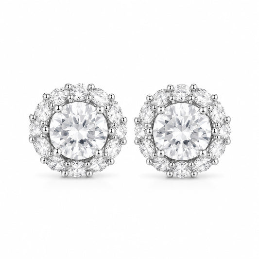 Premium CZ Stud Earrings (N217)
